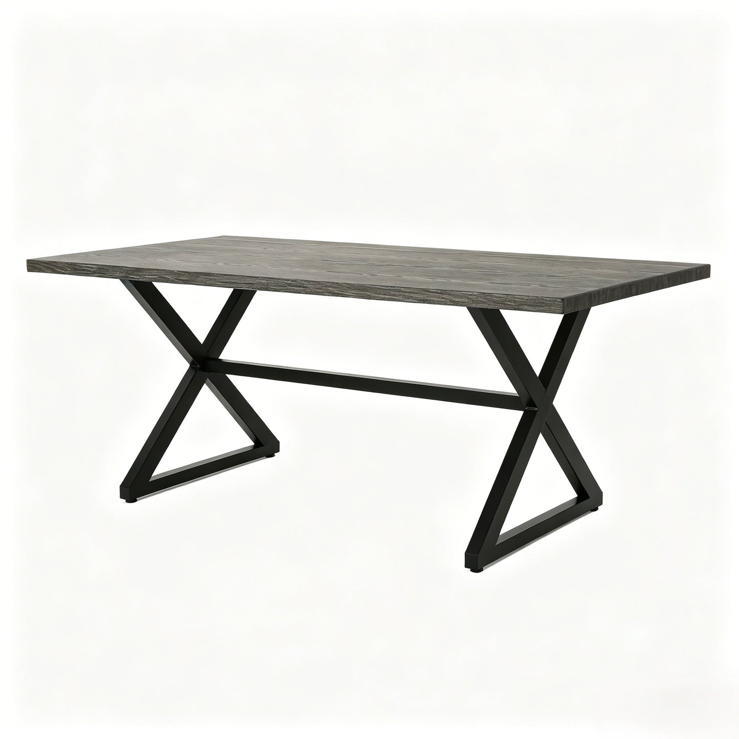 7-Piece Outdoor Dining Set with Aluminum Chairs