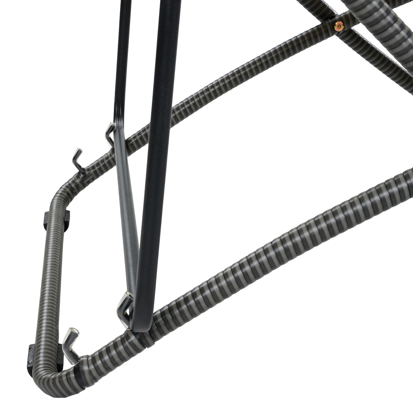 Outdoor Folding Chair With Adjustable Backrest (Set of 2)