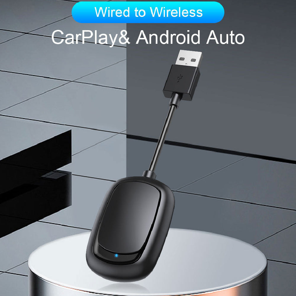Cross-two-in-one Wireless CarPlay Wireless Android Auto Car Interconnection Box