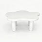 Cloud Shaped Coffee Table With 4 Round Legs