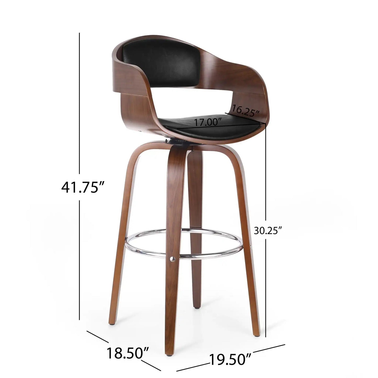 Modern Bar Stool with Swivel Function