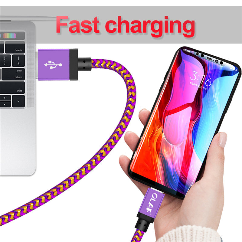 Android Phone Data Cable - Fast Charging & Syncing USB Cable for Mobile Devices