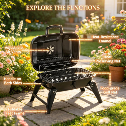 Small Portable Charcoal Grill