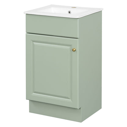 Bathroom Vanity With Sink, Cabinet With Adjustable Shelf