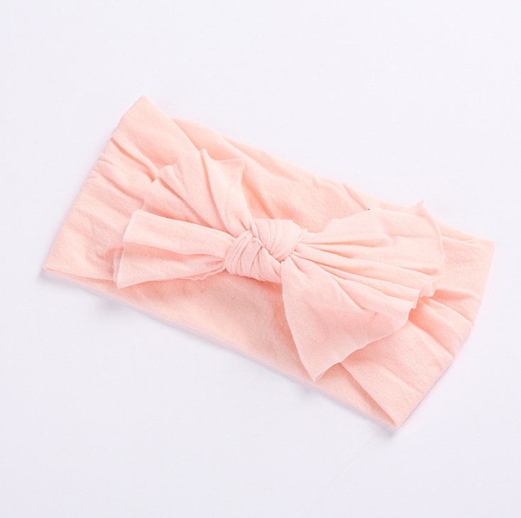 Nylon stockings fashion wide hair band handmade bow headband