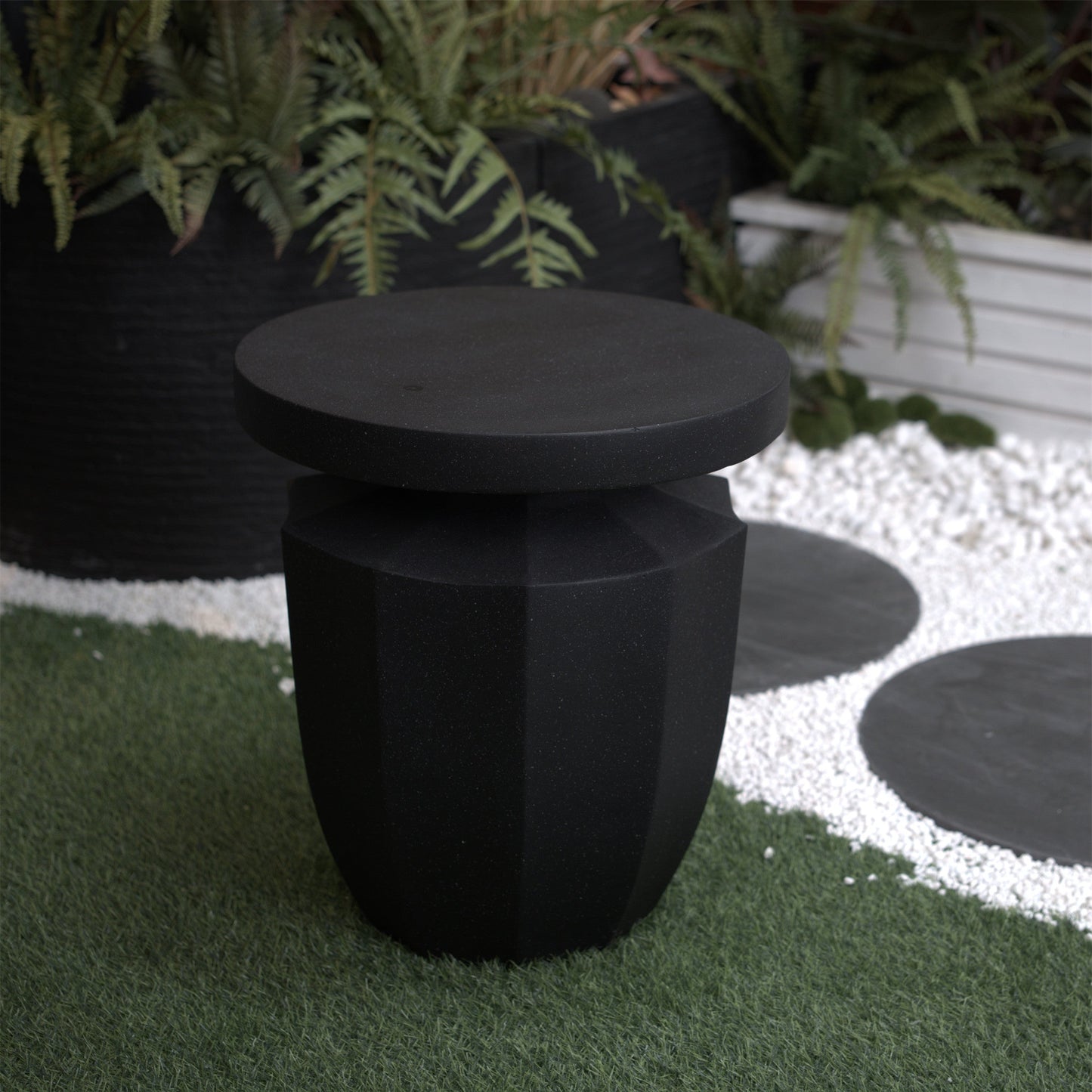 Decorative Garden End Table
