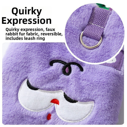 Autumn And Winter Korean Version New Dog Cute Cartoon Little Bear Sportswear Cat Teddy Pet Clothing With Scarf