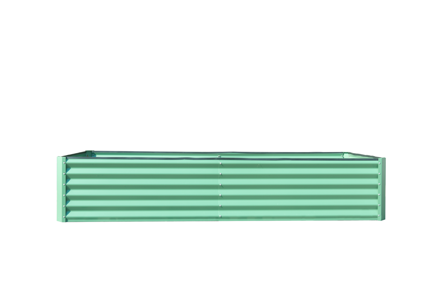 8x4x1.5 ft Galvanized Raised Garden Bed