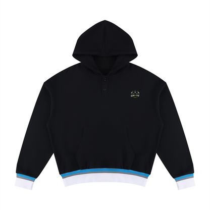 Loki & Ivy Unisex Oversized Color Block Boxy Hoodie