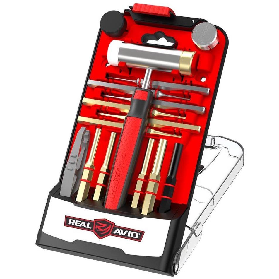 Accu-Punch™ Hammer with Brass & Steel Pin Punches