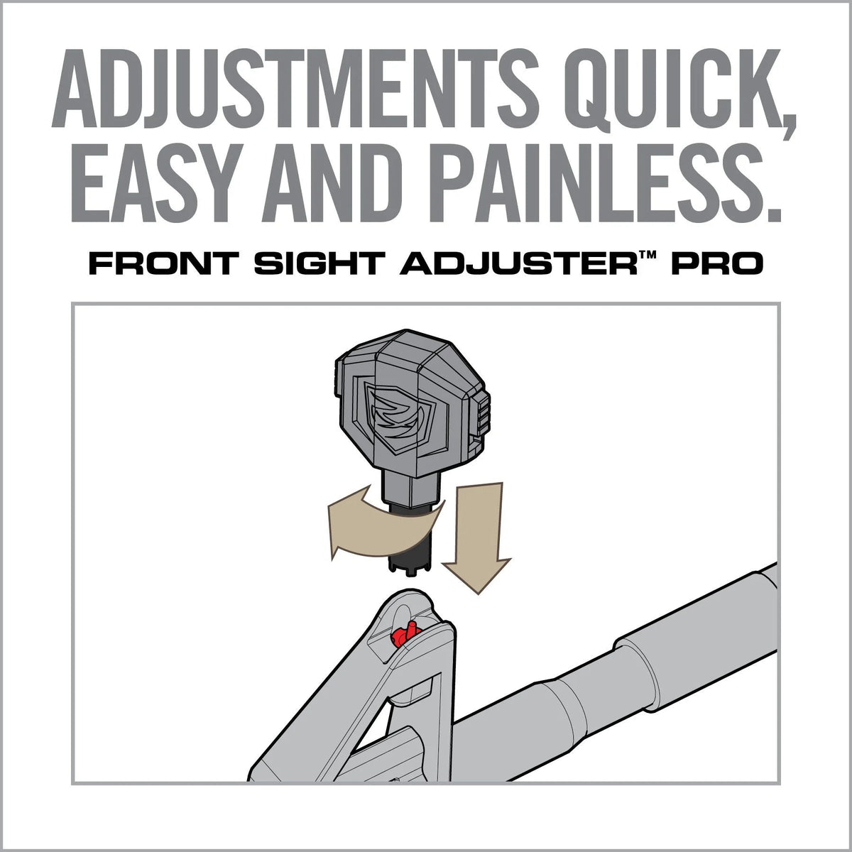 Front Sight Adjuster Pro