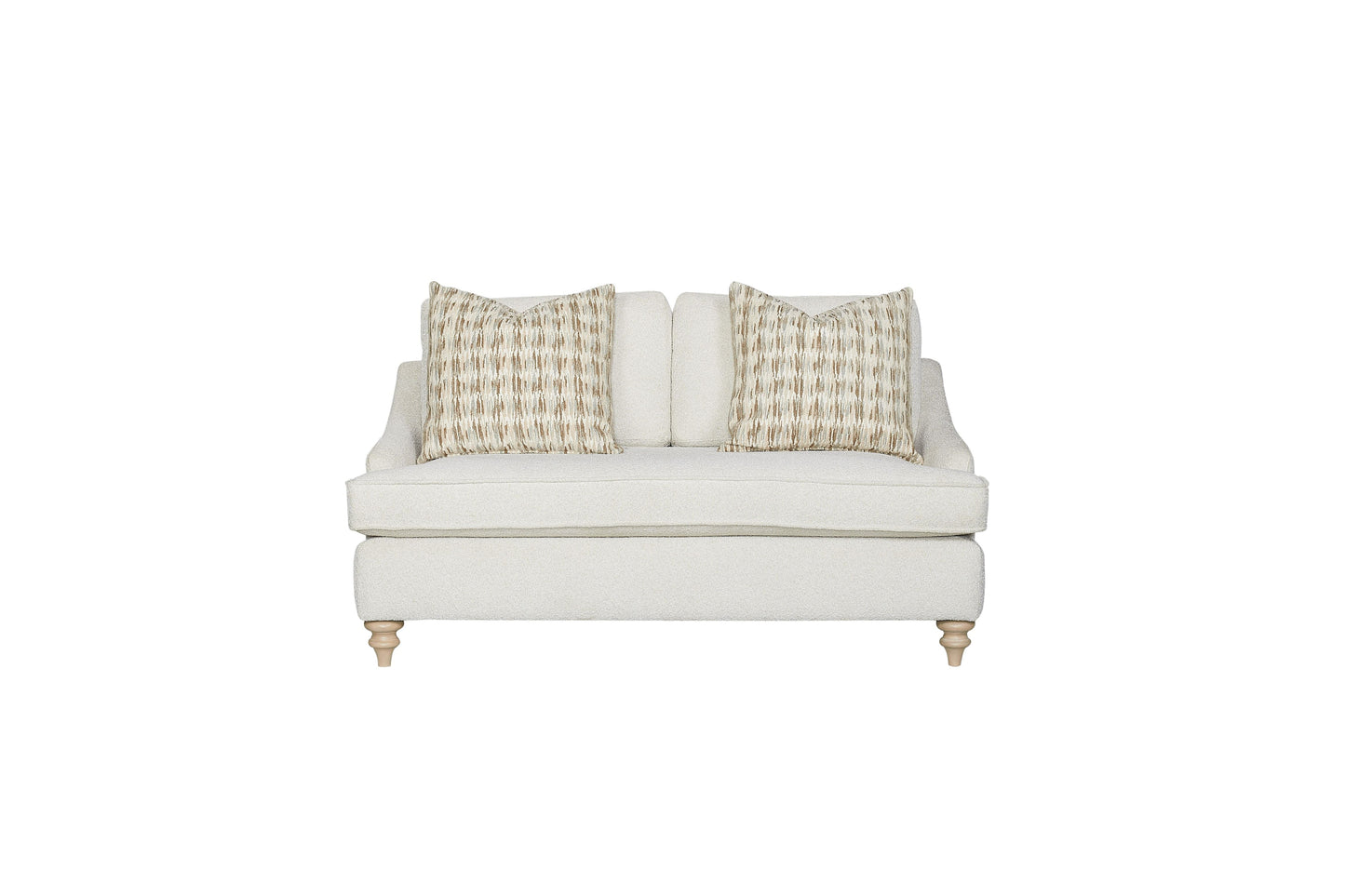 Loveseat Reversible Cushion with 2 Pillows