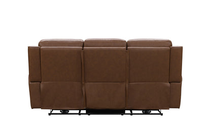 Pierce - Power Sofa With Power Recline, Power Headrest (Drop Down Table With Two Cup Holders)-Zero Gravity, Lumbar