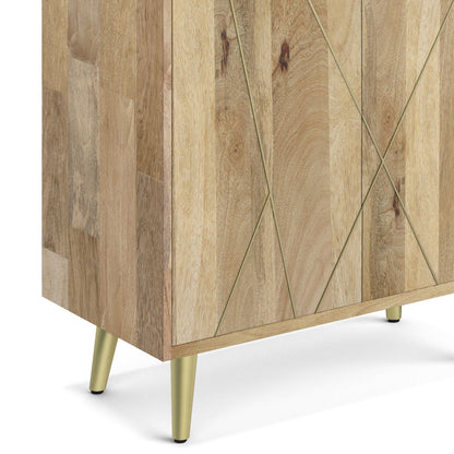 Jager - Bookshelf With Doors - Natural