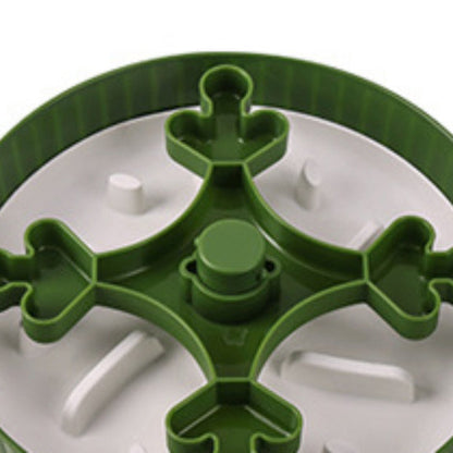 Pet Food Basin Rotating Game Board Anti-choke Silica Gel Pad Feeding