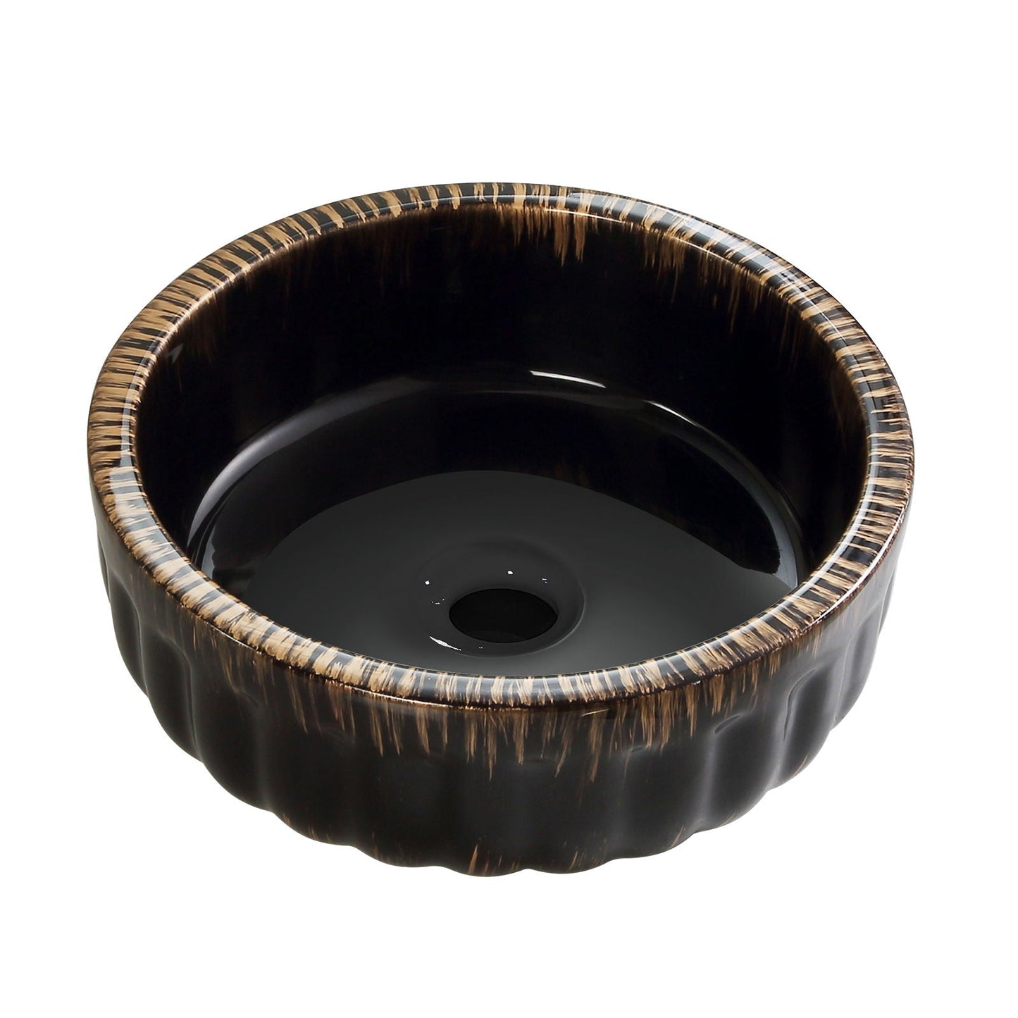 Vessel Sink, Above Counter Small Bowl - Black