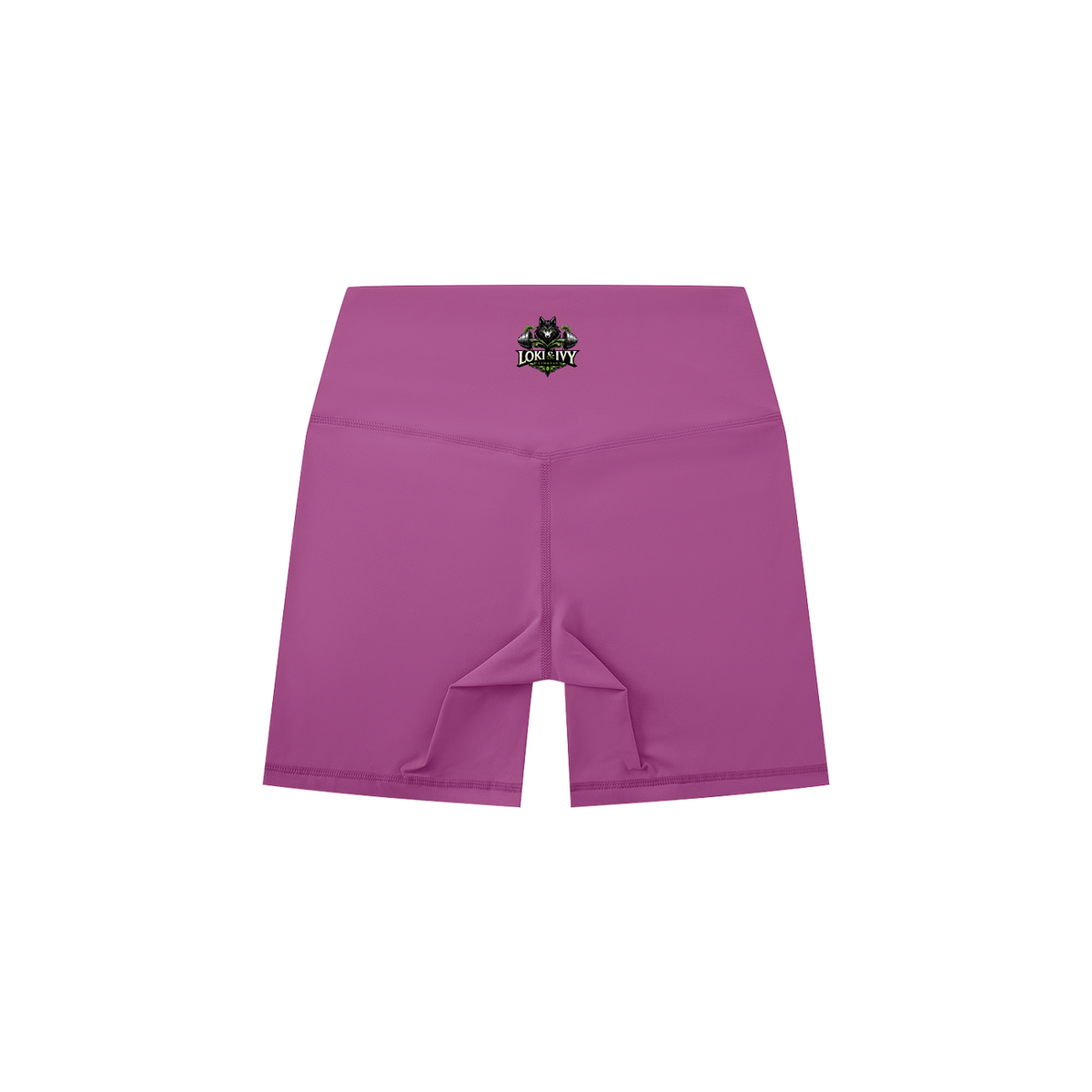 Loki & Ivy Women's High-Waisted Biker Shorts