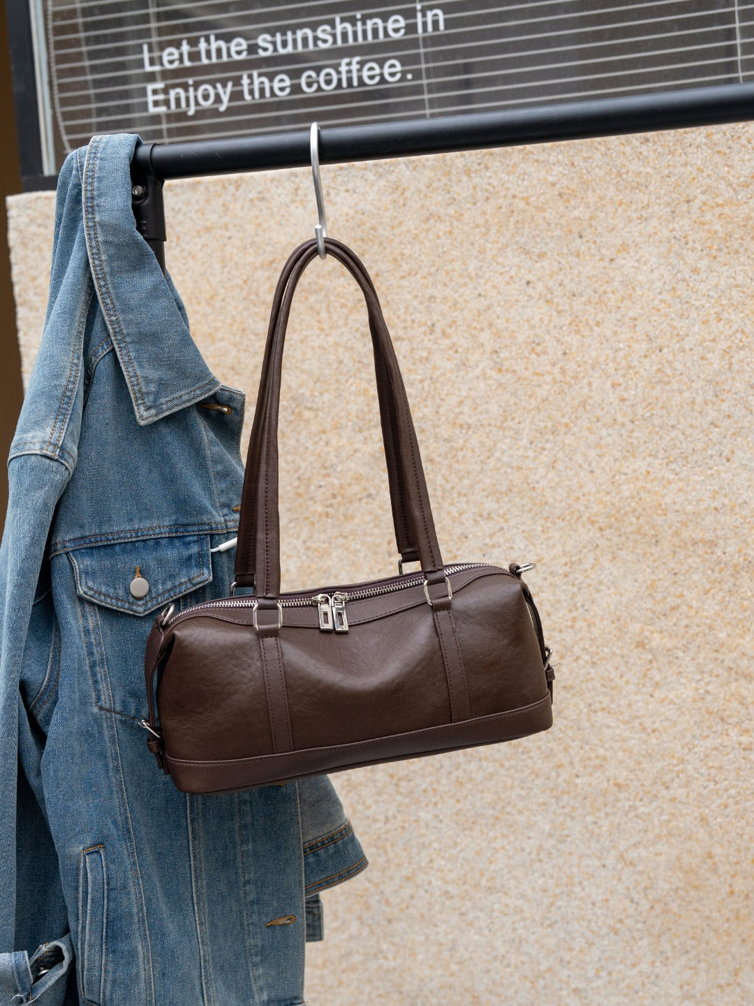 Vintage First-layer Vegetable-tanned Leather Pillow Bag, Large-capacity Genuine Leather Women's Bag, Cross-border European And American Style Single-shoulder Underarm Bag