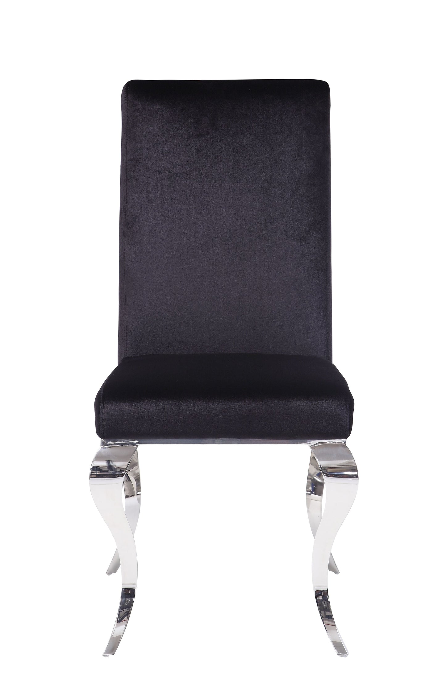 Fabiola Upholstered Stainless Steel Dining Chair