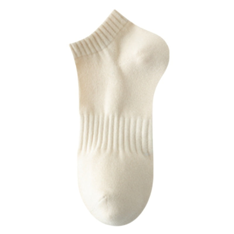 7A-Level Antibacterial Socks Mens Low-Rise Invisible Socks Summer
