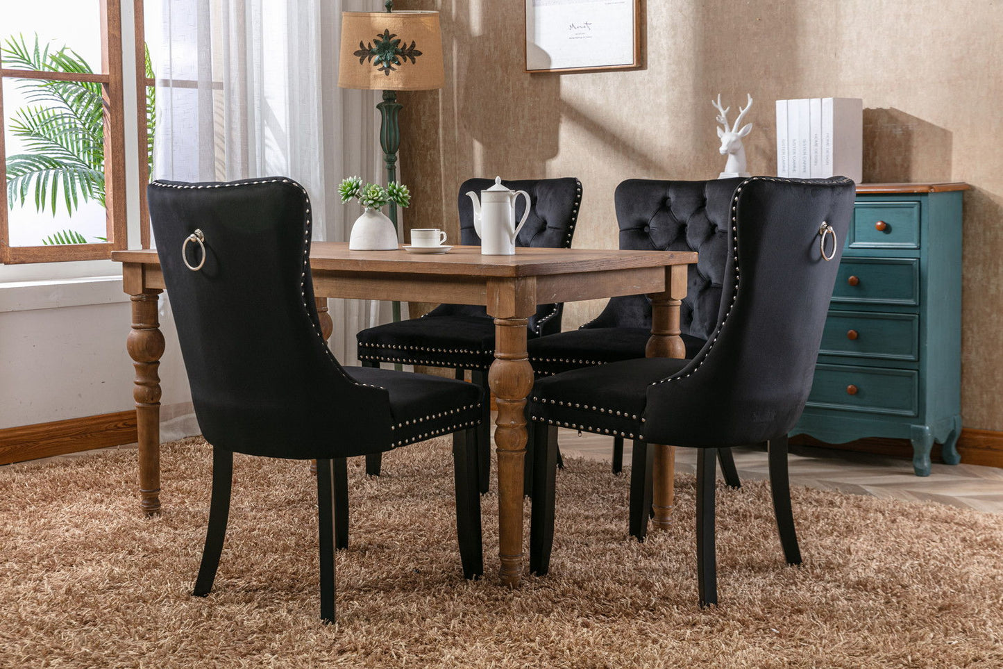 Nikki - High-End Tufted Dining Chair (Set of 2)