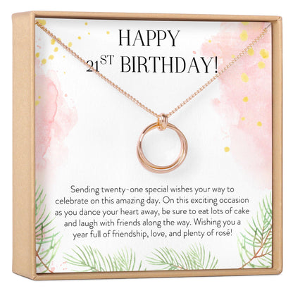 21st Birthday Necklace