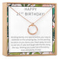 21st Birthday Necklace