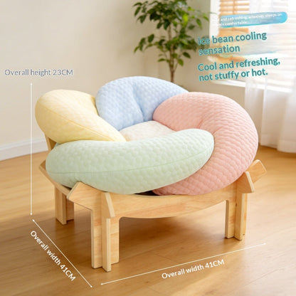 Cat Bed Summer Ice Pad, Universal For All Seasons, Detachable Ice Bean Cooling Pad, Dog Bed, Cross-Border Hot-Selling Pet Bed Supplies