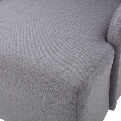 Alight Upholstered Dining Chair With High Back And Birch Wood Legs