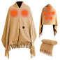 USB Heated Shawl, 77"x24", 3 Heat Levels