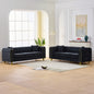 Modern Velvet Loveseat Sofa