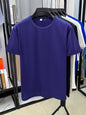Men's Plus Size Round Neck Short Sleeve T-Shirt