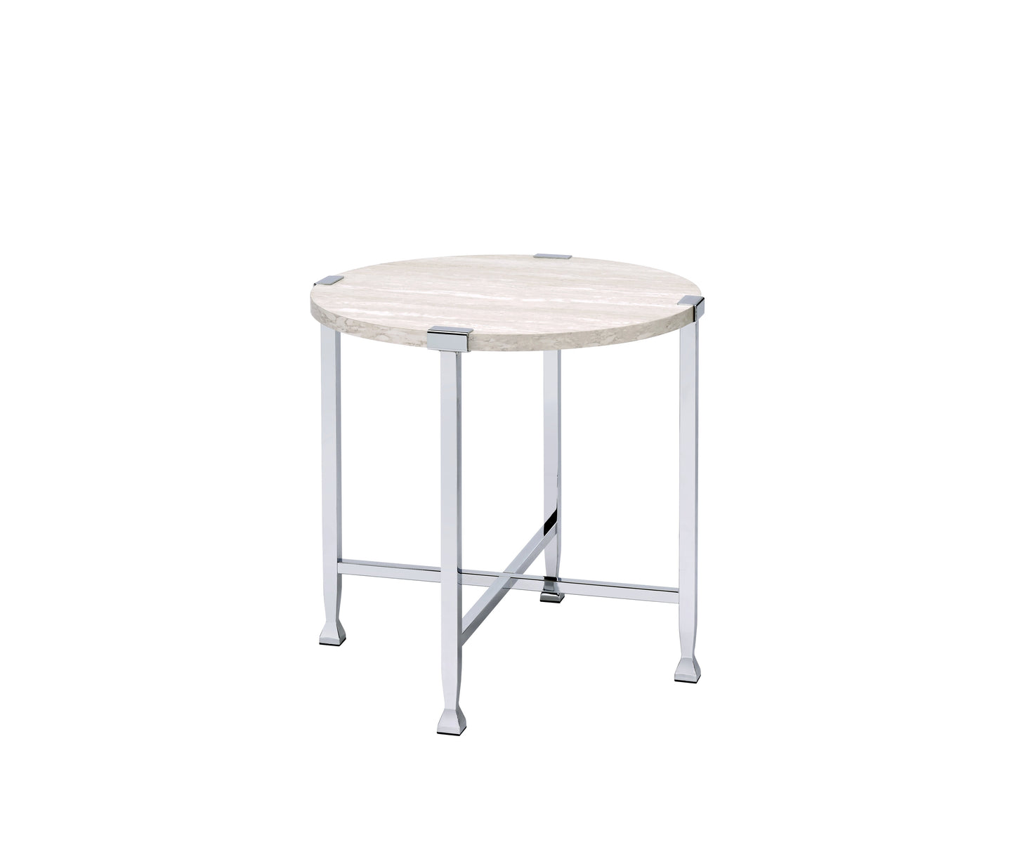 Brecon Round End Table