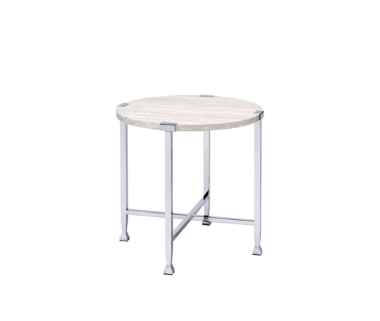 Brecon Round End Table
