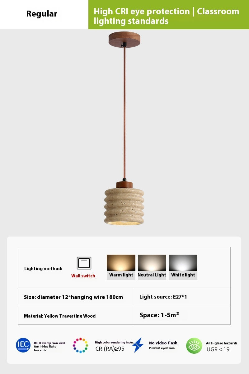 Retro Bed Breakfast Creative Dining Table Small Droplight