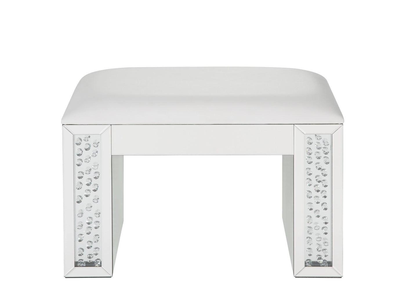Nysa Rectangular Armless Stool