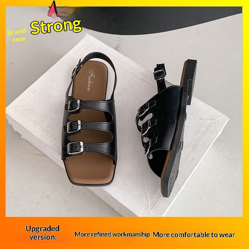 Beach Flip-flops Thick-soled Sandals For Women
