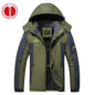 Winter Long Sleeved Windproof Ski Jacket Down