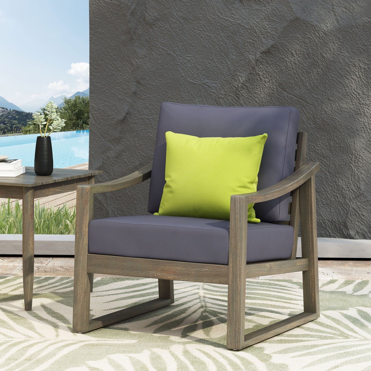 Samwell Outdoor Club Chair