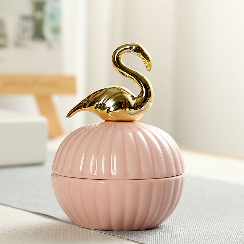 Ceramic wedding candy box