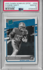 Graded 2020 Panini Donruss Optic D'Andre Swift #309 Variation Rookie RC Football Card PSA 10 Gem Mint