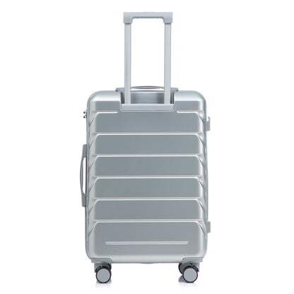 3-Piece ABS Spinner Wheel Luggage Set with Combination Lock