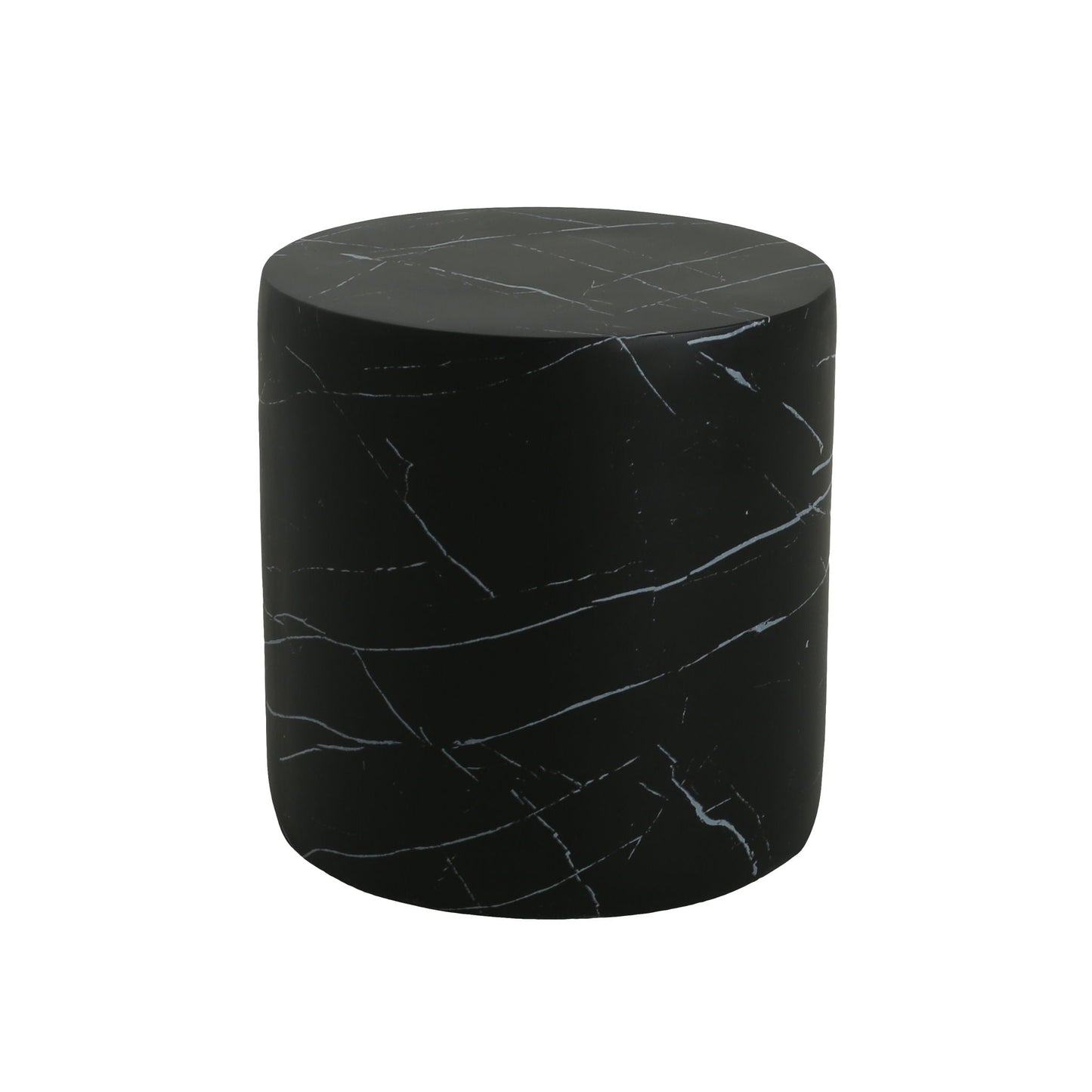 Cylindrical Design Outdoor Lightweight Concrete Side Table