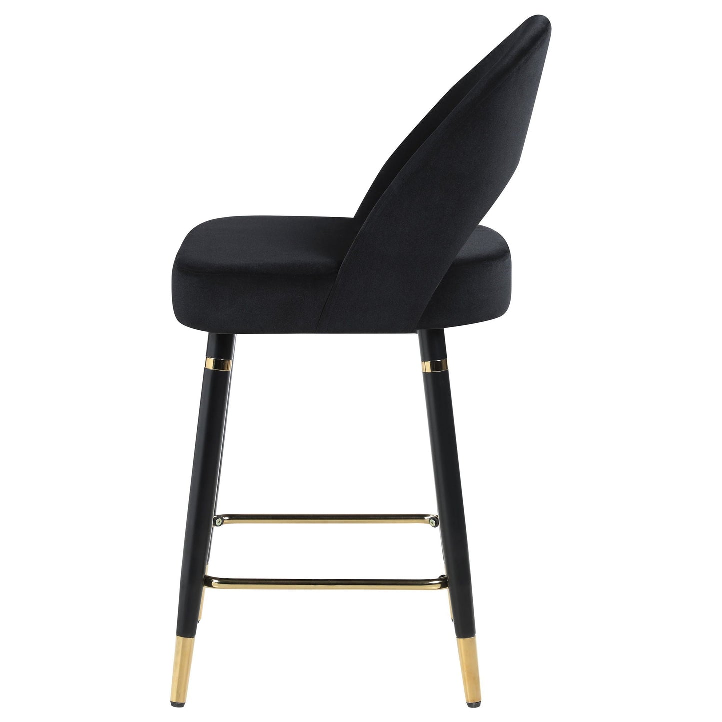 Open Back Counter Height Stools (Set of 2)