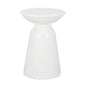 Outdoor Modern Metal End Large Table