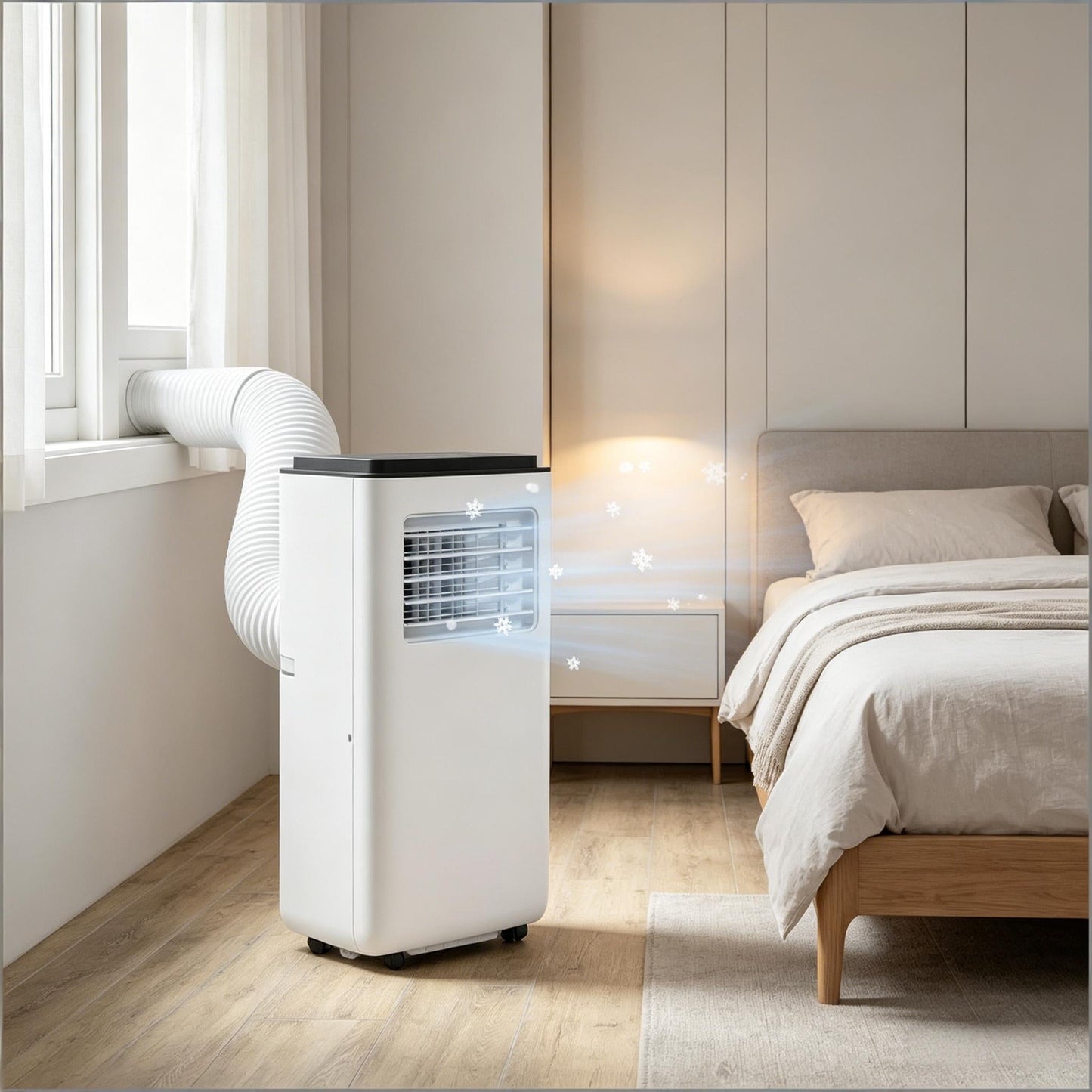 Portable Air Conditioner with Powerful Cooling and Multiple Modes