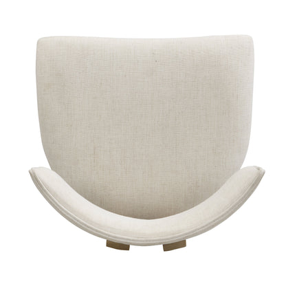 26" Counter Height Bar Stool, Upholstered Counter Stools (Set of 2) - Light Ash + Beige