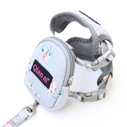 Pet vest type traction rope