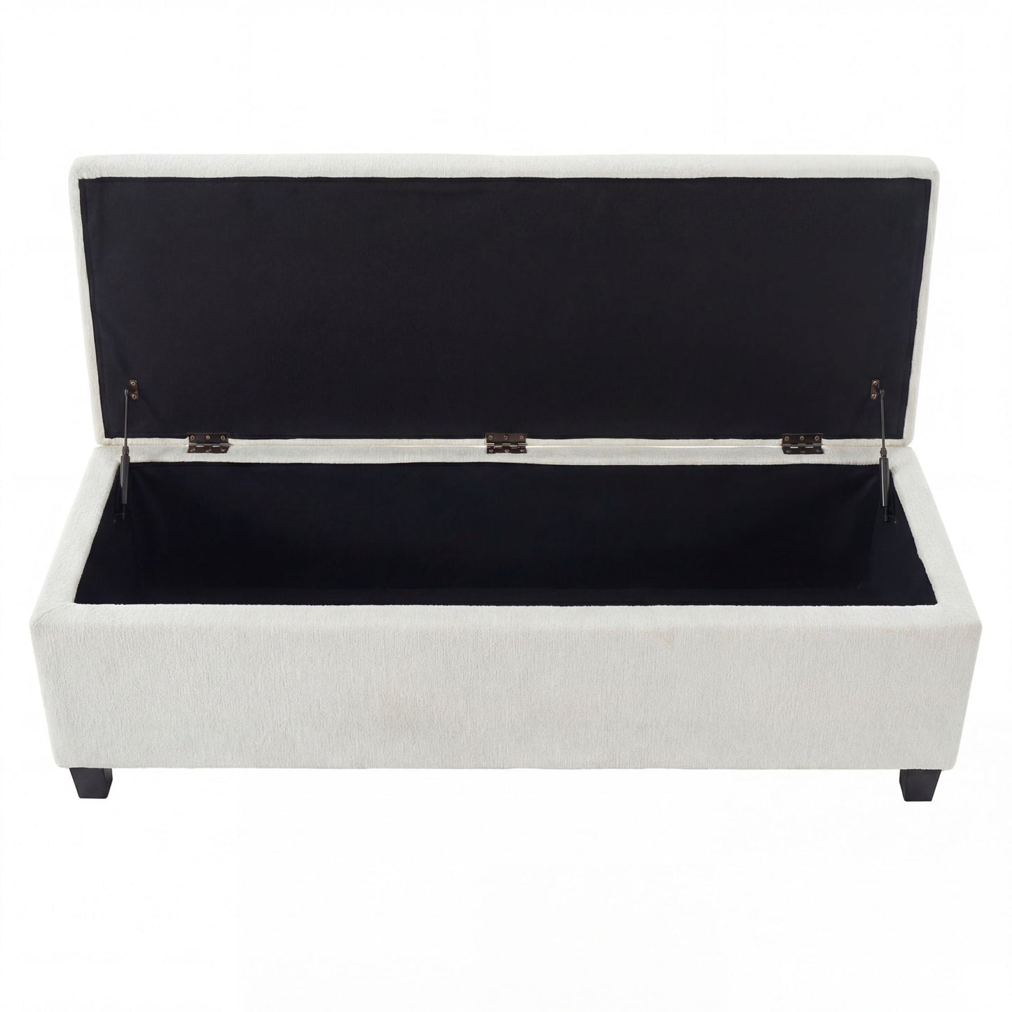 Upholstered Storage Ottoman Bench