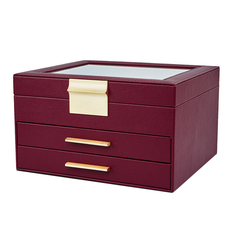 Drawer Type Jewelry  Large Capacity Storage Box Ring